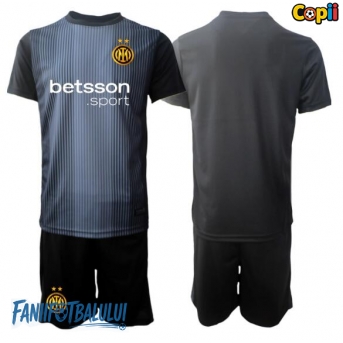 Inter Milan Portarii Echipament de Fotbal Replică 2025-26 Copii Acasa (+ Șorturi)